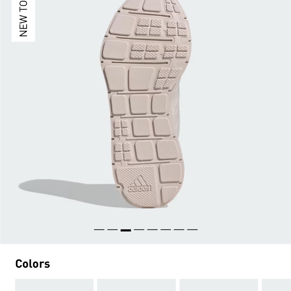 Adidas Women's light pink Sneakers - Picture 3 of 6
